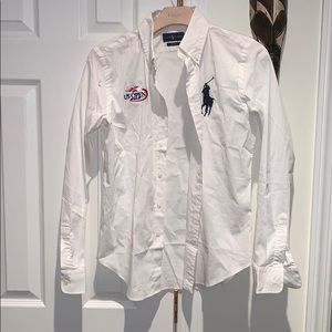 RARE Polo Ralph Lauren US OPEN Button Up